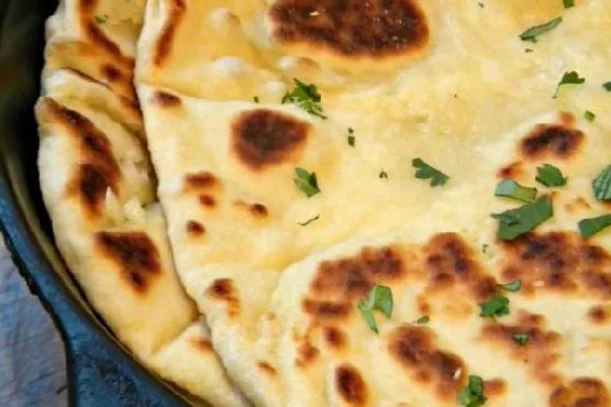 Чесночно-масляный наан