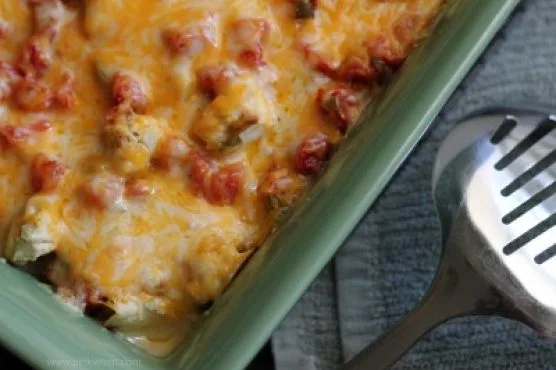 Домашняя кассероль по-королевски с курицей